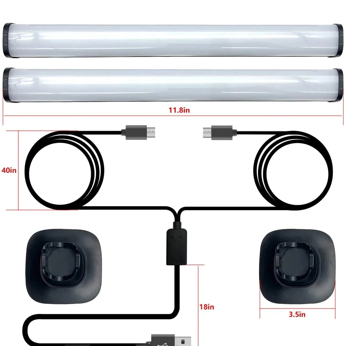 LED Music Reactive Light Bar